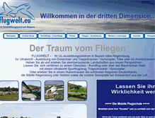 Tablet Screenshot of flugwelt.eu